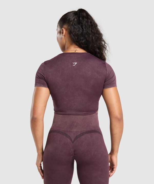 Gains Seamless Crop Top - Image 2