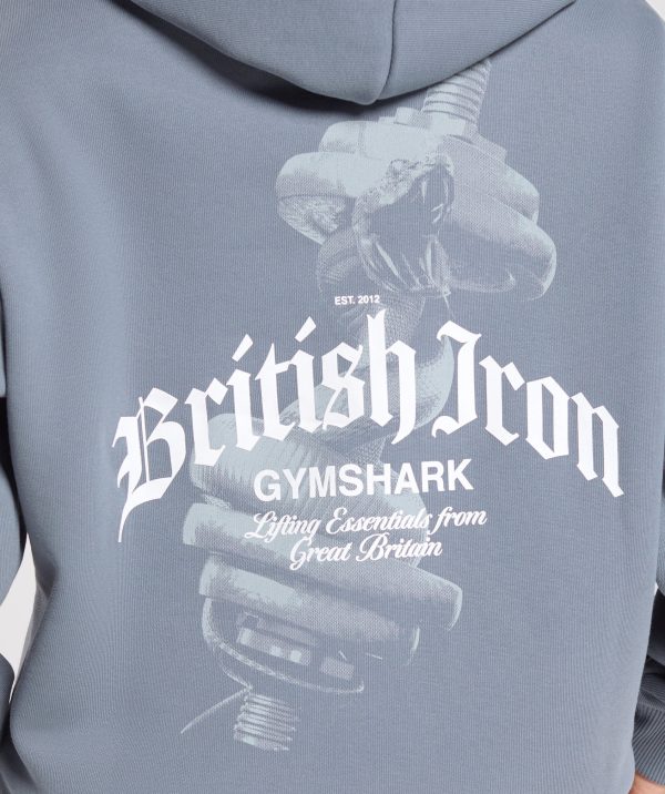 British Iron Heavyweight Hoodie - Image 7