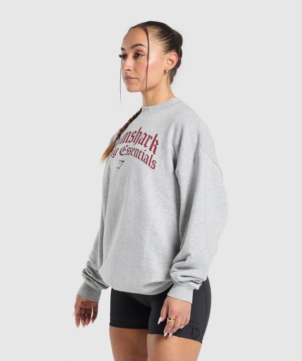 Lifting Essentials Oversized Sweatshirt - Image 3