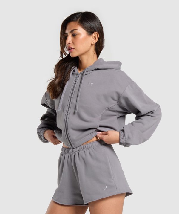 Fleece Zip Hoodie - Image 3