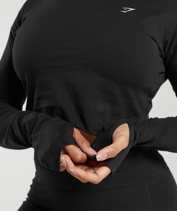 Lifting Long Sleeve Crop Top - Image 5