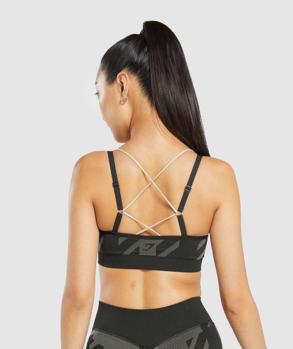 Apex Limit Seamless Ruched Sports Bra - Image 2