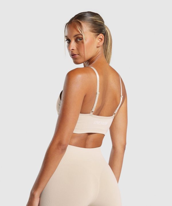 Seamless V Neck Bralette - Image 2