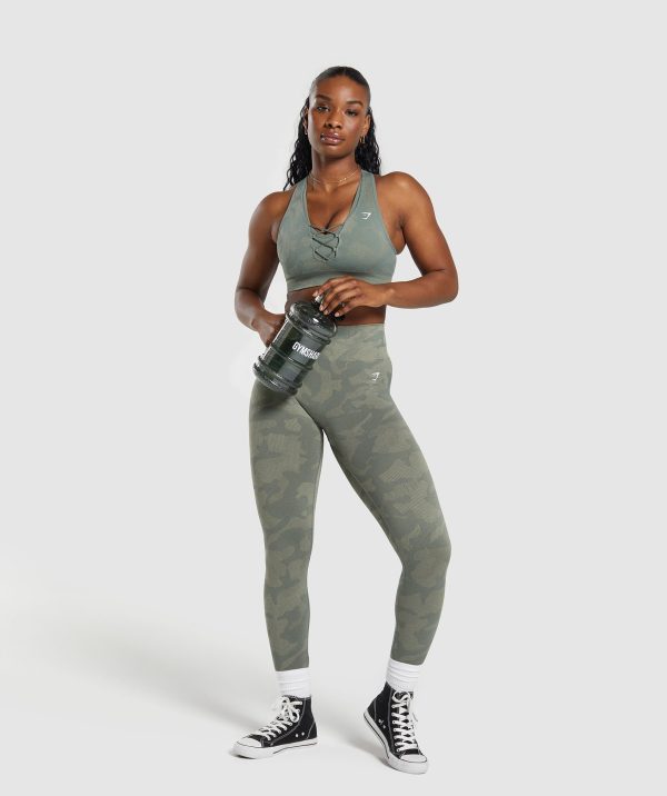 Adapt Camo Seamless Sports Bra - Image 4
