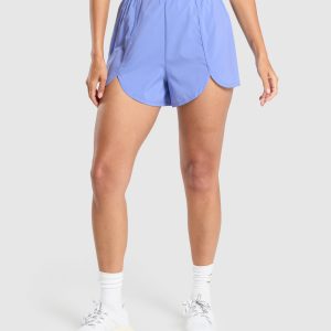 Scallop Hem Shaped Shorts