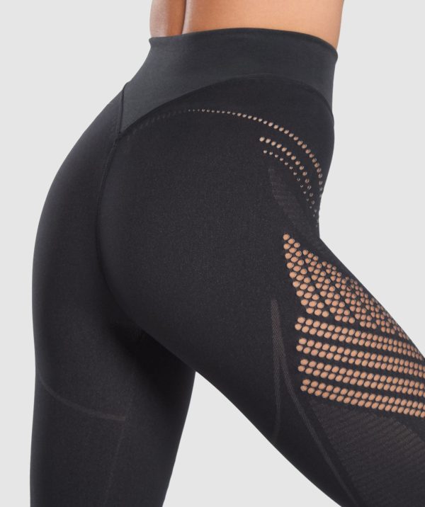 Warp Knit Seamless Tights - Image 6