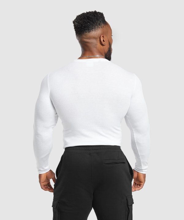 Ribbed Long Sleeve T-Shirt - Image 2