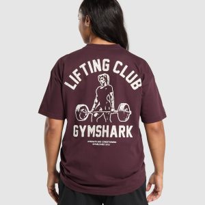 Script Graphic Oversized T-Shirt