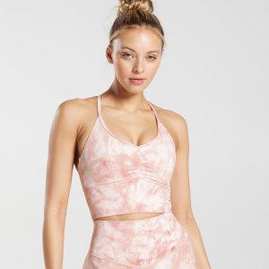 Elevate Spray Dye Longline Sports Bra