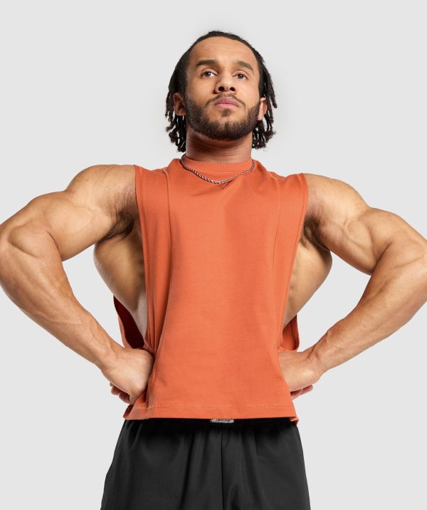 Premium Lifting Boxy Cut Off Tank - Image 7