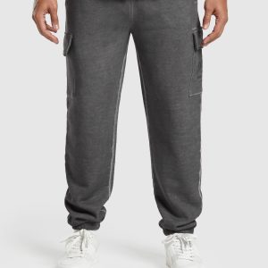 Heavyweight Washed Cargo Joggers