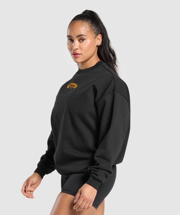 Workout Gear Oversized Sweatshirt - Image 3