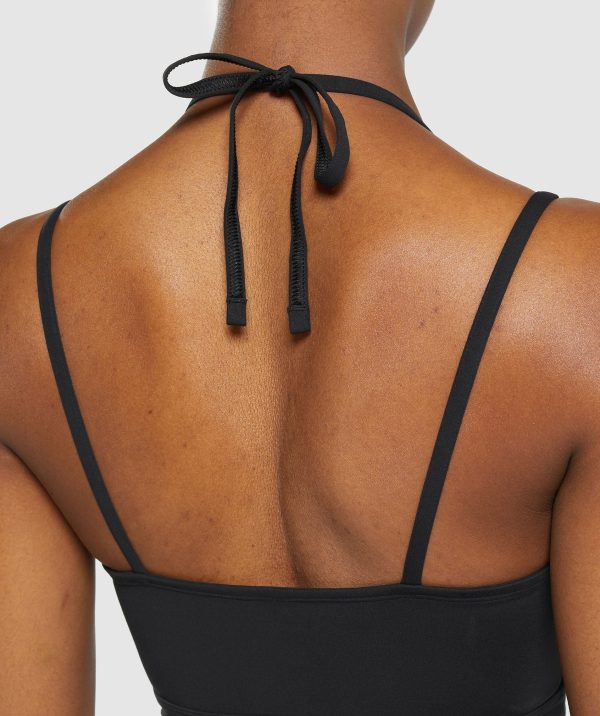 Halterneck Crop Cami Tank - Image 5