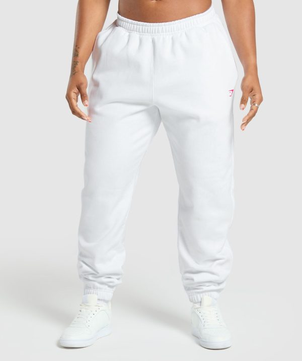 Barbell Hearts Oversized Joggers - Image 2