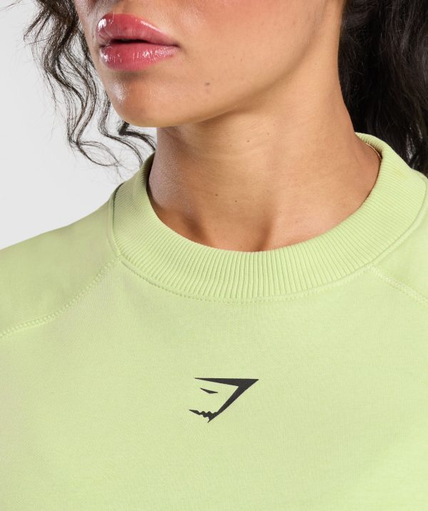 Dumbells & Deadlifts Crop Sweater - Image 5