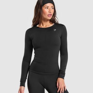 Everyday Open Back Long Sleeve Top