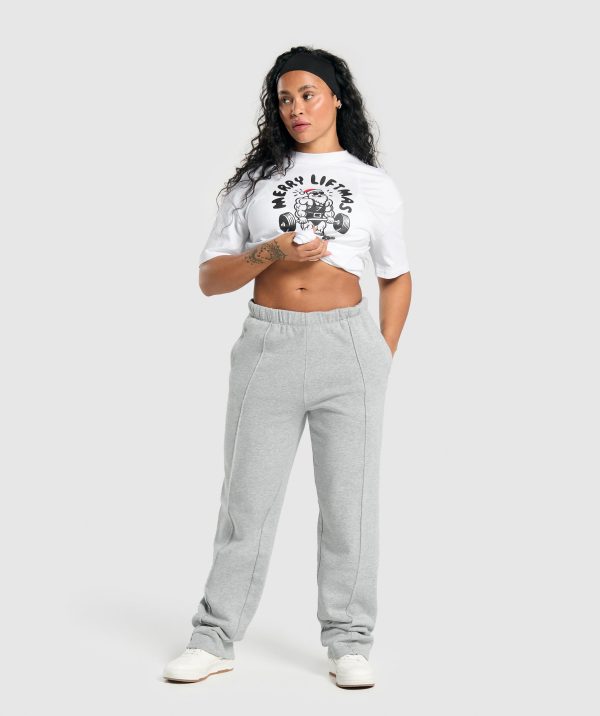 Merry Liftmas Oversized T-Shirt - Image 4