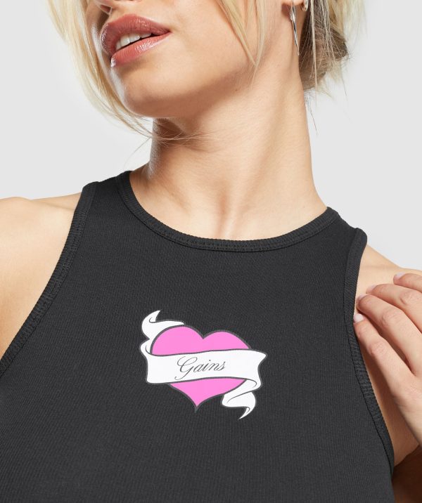 Tattoo Midi Tank - Image 5