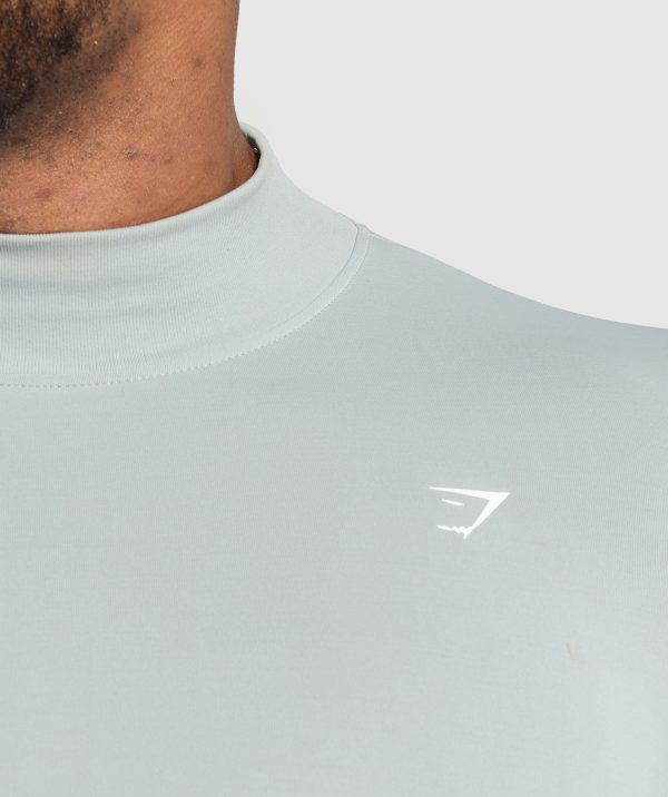 Everyday Seamless Mock Long Sleeve T-Shirt - Image 4