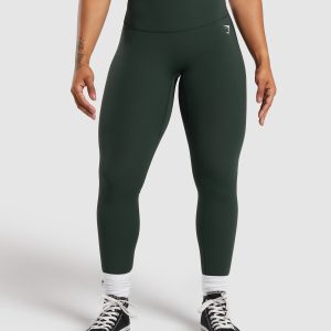 Mesh Waistband Leggings