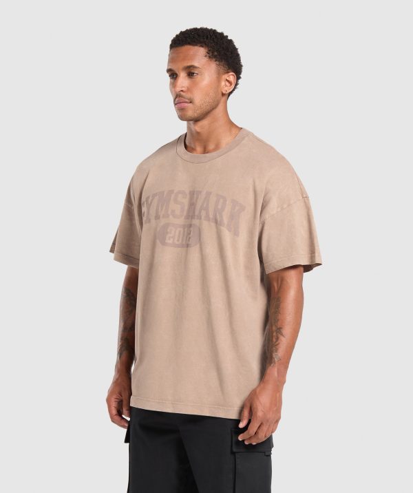 Collegiate Shadow Washed T-Shirt - Image 3