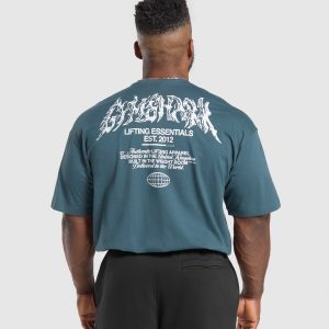 Metal Lifting Graphic T-Shirt