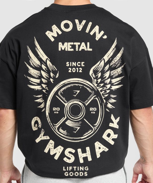 Movin' Metal Graphic T-Shirt - Image 4