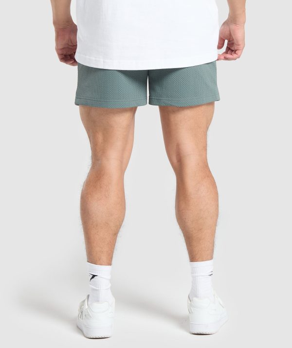 Workout Gear Mesh 5" Shorts - Image 2