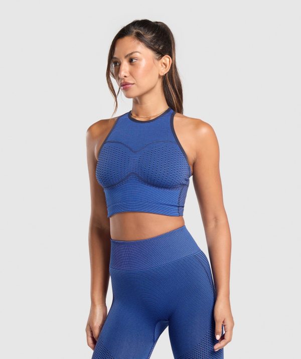 Sport Seamless Cropped Tank - Image 3