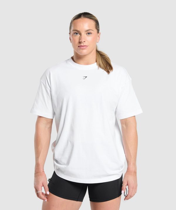 Script Graphic Oversized T-Shirt - Image 2