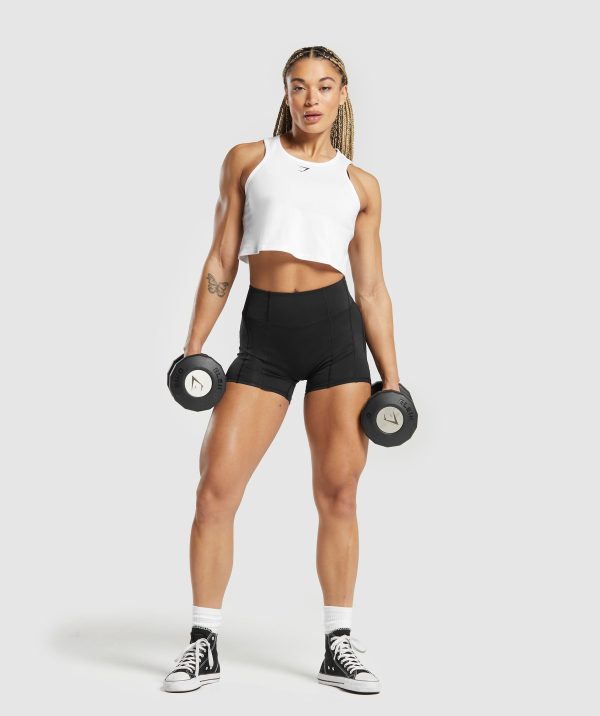 Lifting Essential Cotton Crop Tank - Image 4