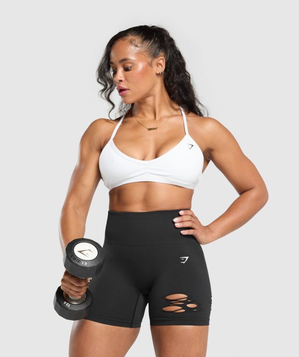 Gains Seamless Distressed Shorts - Image 5