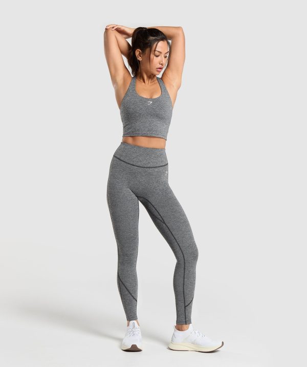Heart Marl Leggings - Image 4