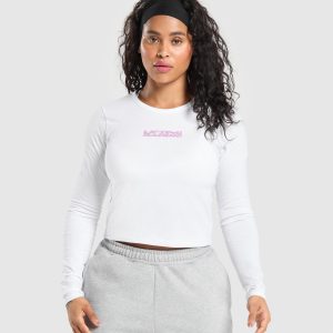 Lifting Baddie Midi Long Sleeve Top