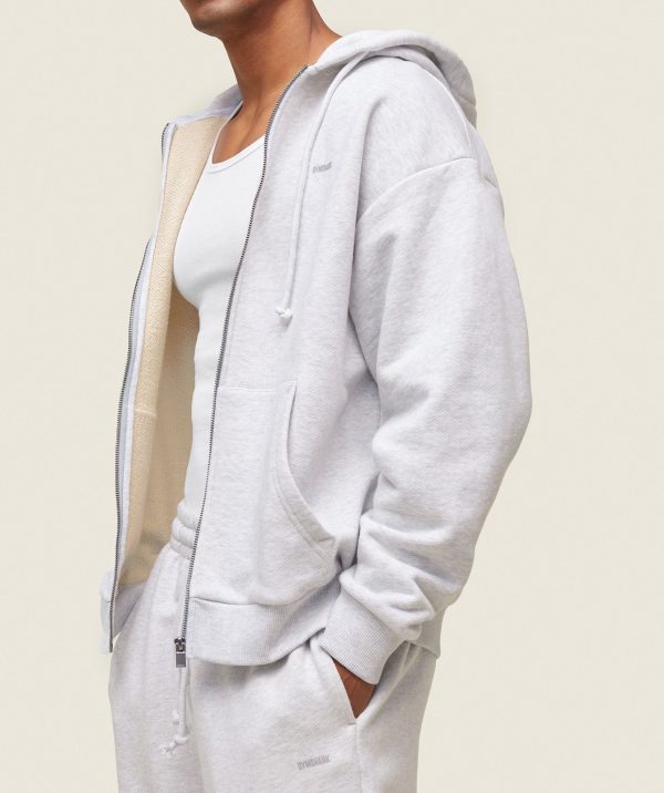 everywear Relaxed Zip Hoodie - Image 5