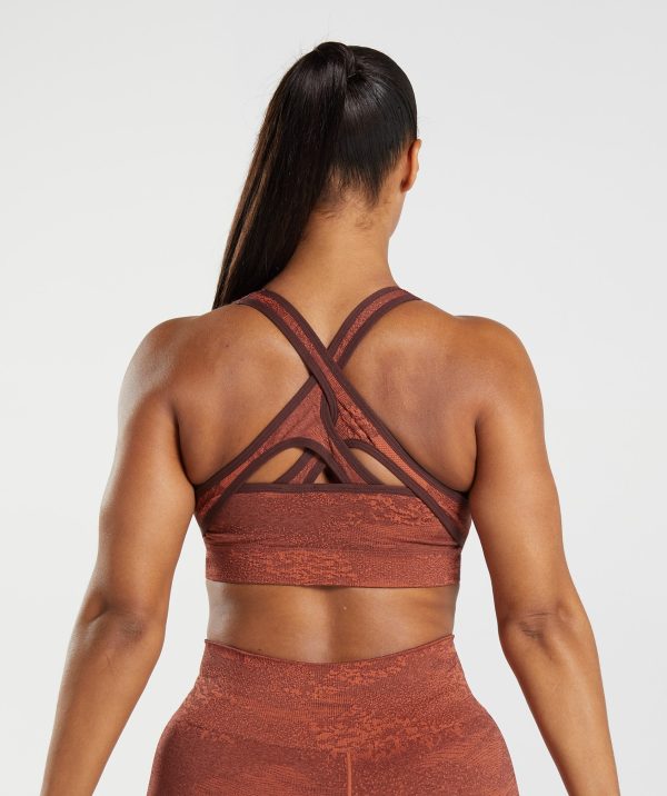 Adapt Camo Seamless Sports Bra - Image 2