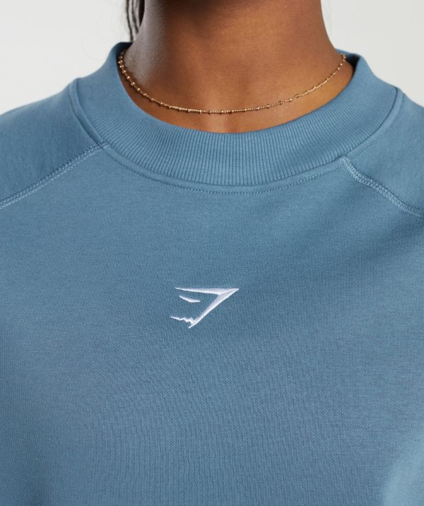 Training Oversized Fleece Sweatshirt - Image 7