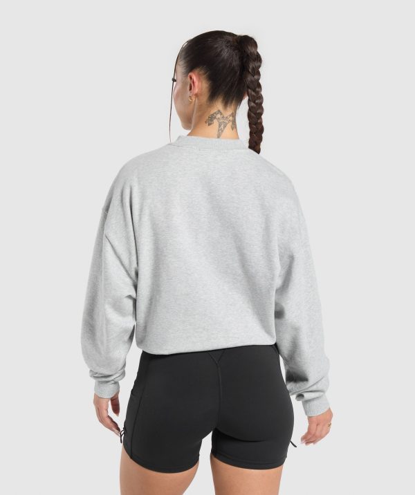 Lifting Essentials Oversized Sweatshirt - Image 2