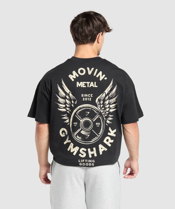 Movin' Metal Graphic T-Shirt - Image 3
