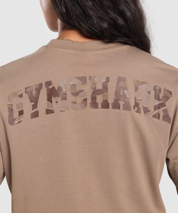 Adapt Camo Graphic Oversized Top - Image 7