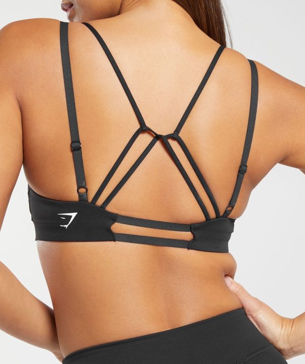 Strappy Back Light Support Sports Bra - Image 7