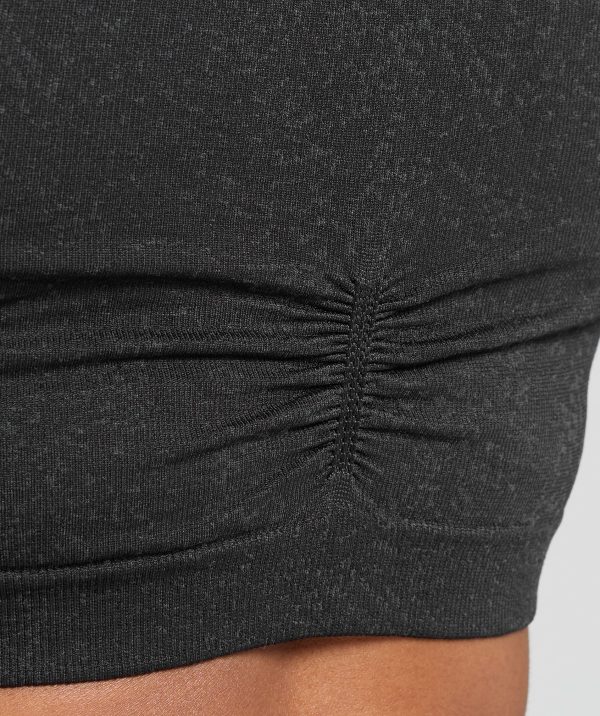 Adapt Fleck Seamless Long Sleeve Crop Top - Image 5