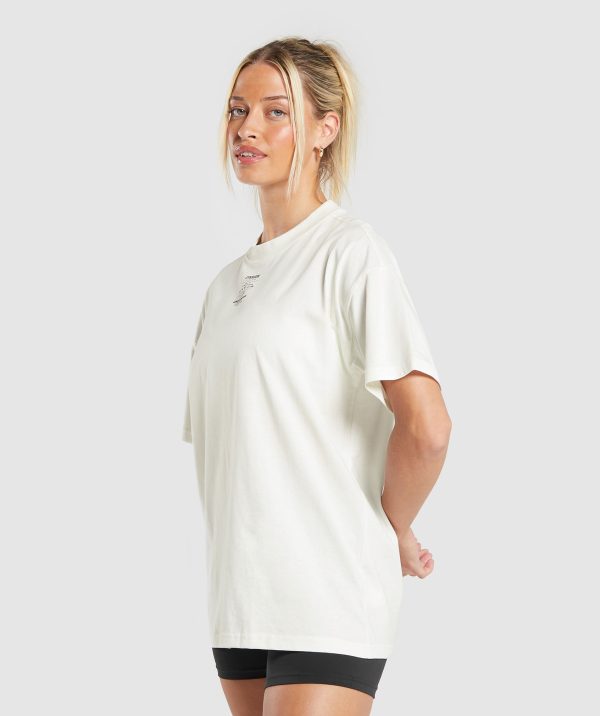 Care Label Graphic Oversized T-Shirt - Image 3