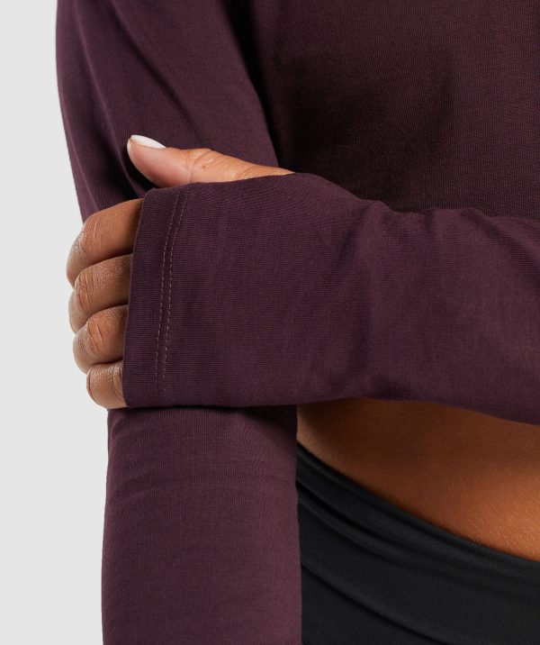 Lifting Long Sleeve Crop Top - Image 6