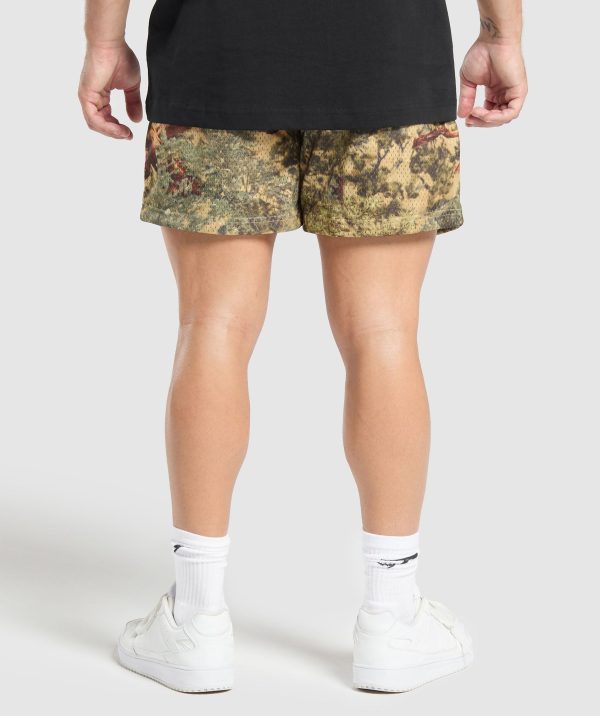 Printed Mesh 5" Shorts - Image 2