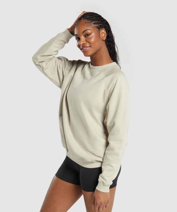 Training Oversized Fleece Sweatshirt - Image 3