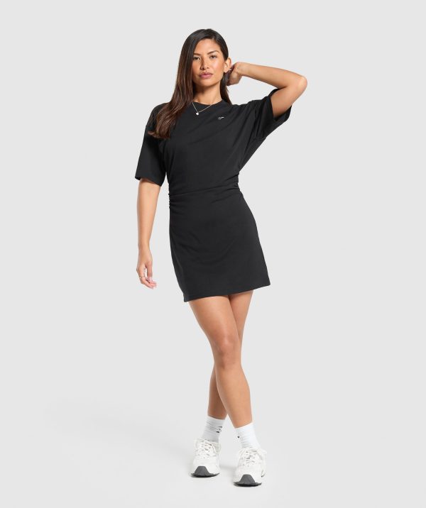 Lifting Longline T-Shirt Dress - Image 4
