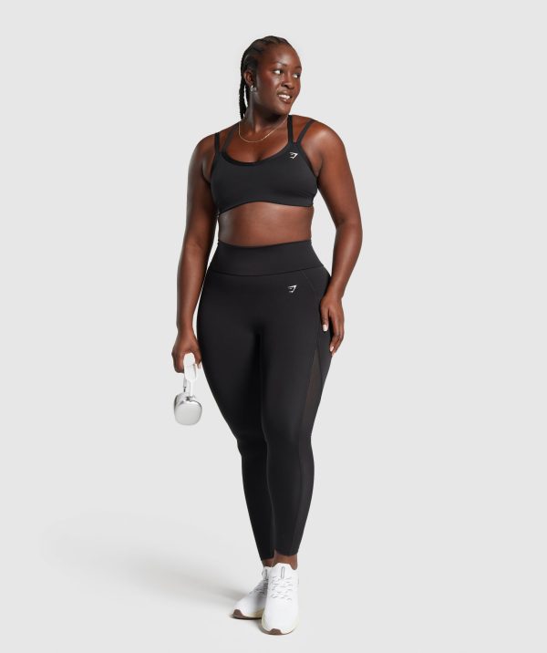 Strap Feature Sports Bra - Image 5