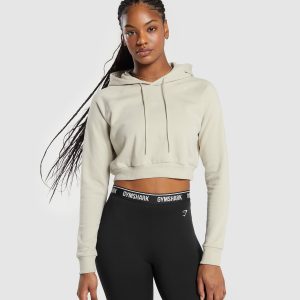 Training Fleece Cropped Hoodie