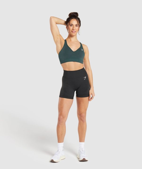 Vital Seamless 2.0 V Neck Sports Bra - Image 4
